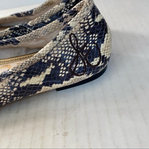 Sam Edelman Felicia Snakeskin Ballet Flat - Picture 8 of 14
